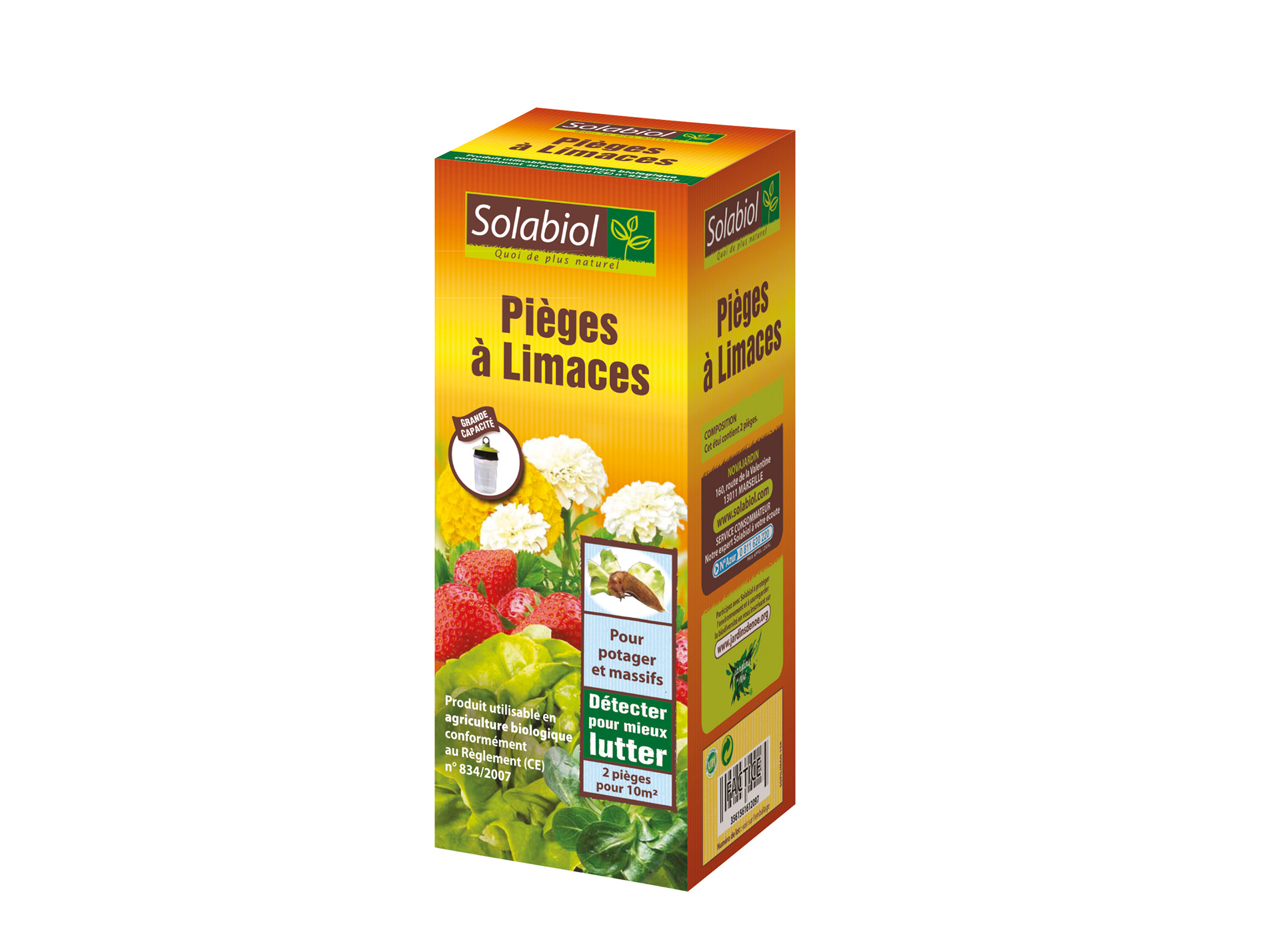 Pièges à limaces SOLABIOL